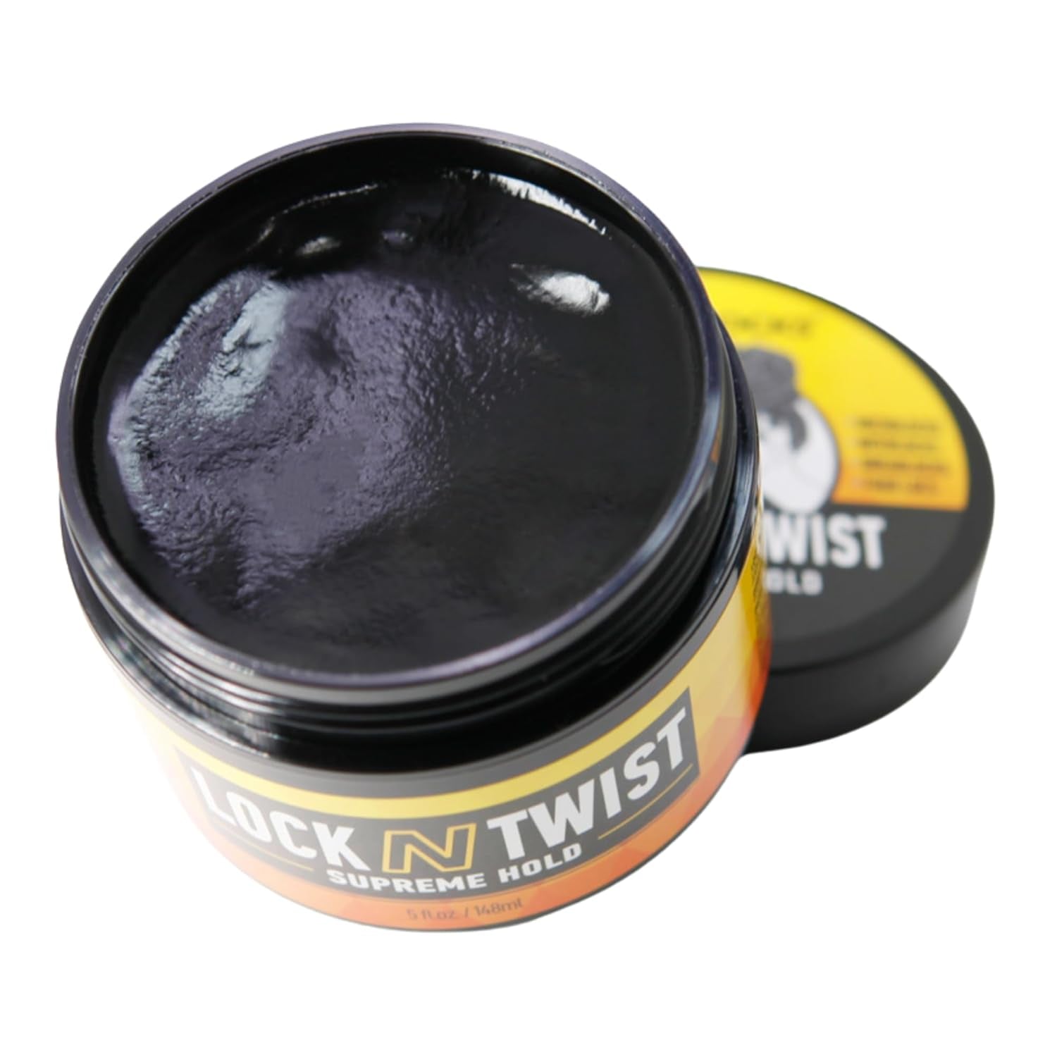 Lock N Twist | Locking Gel, Re-Twist Locks, Supreme Hold | Smooths & Tames Frizz, Flake Free, Soft Finish | 5 Oz