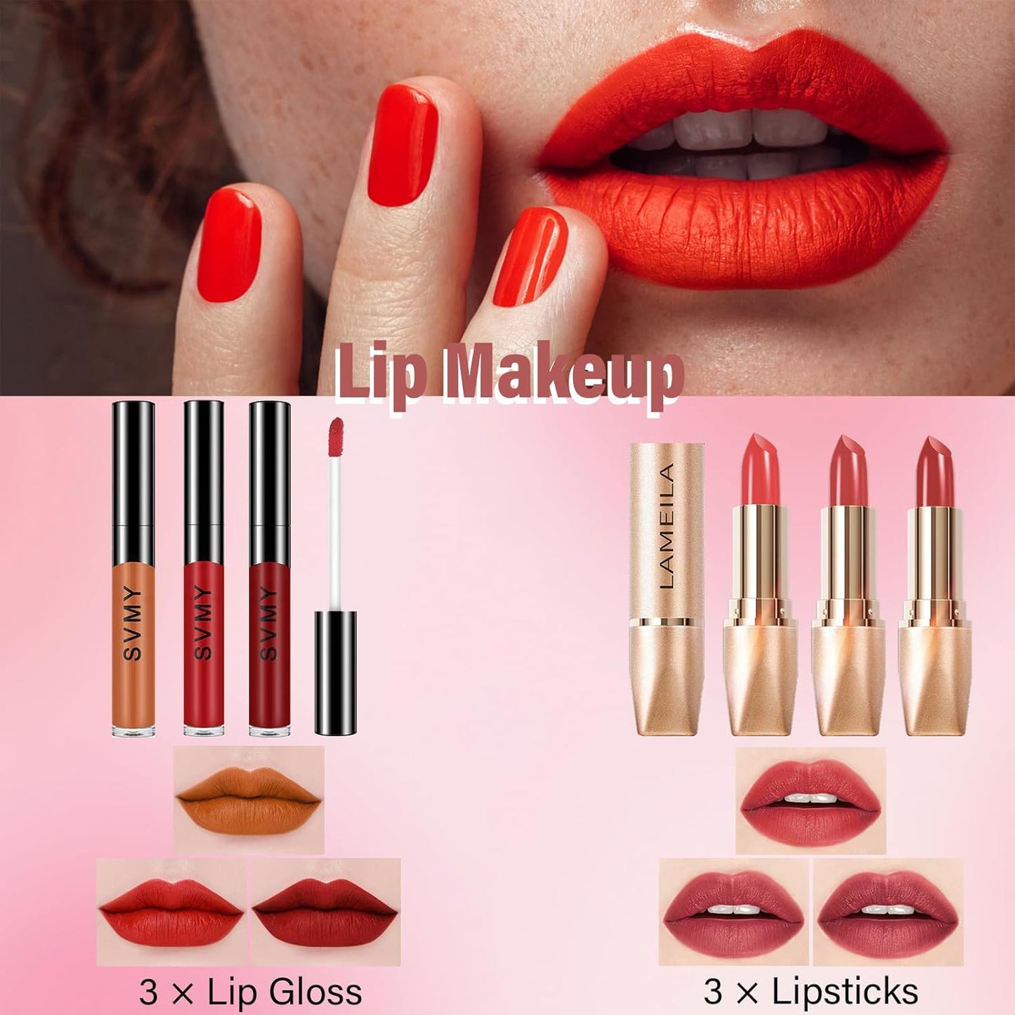 Makeup Set for Women, Makeup Kit for Beginners Teen Girls, Makeup Gift Set for Teens, Makeup Kit for Girls, Makeup for Teens, Makeup Bundle, Eyeshadow Palette, Lip Gloss, Face Makeup, Eye Makeup