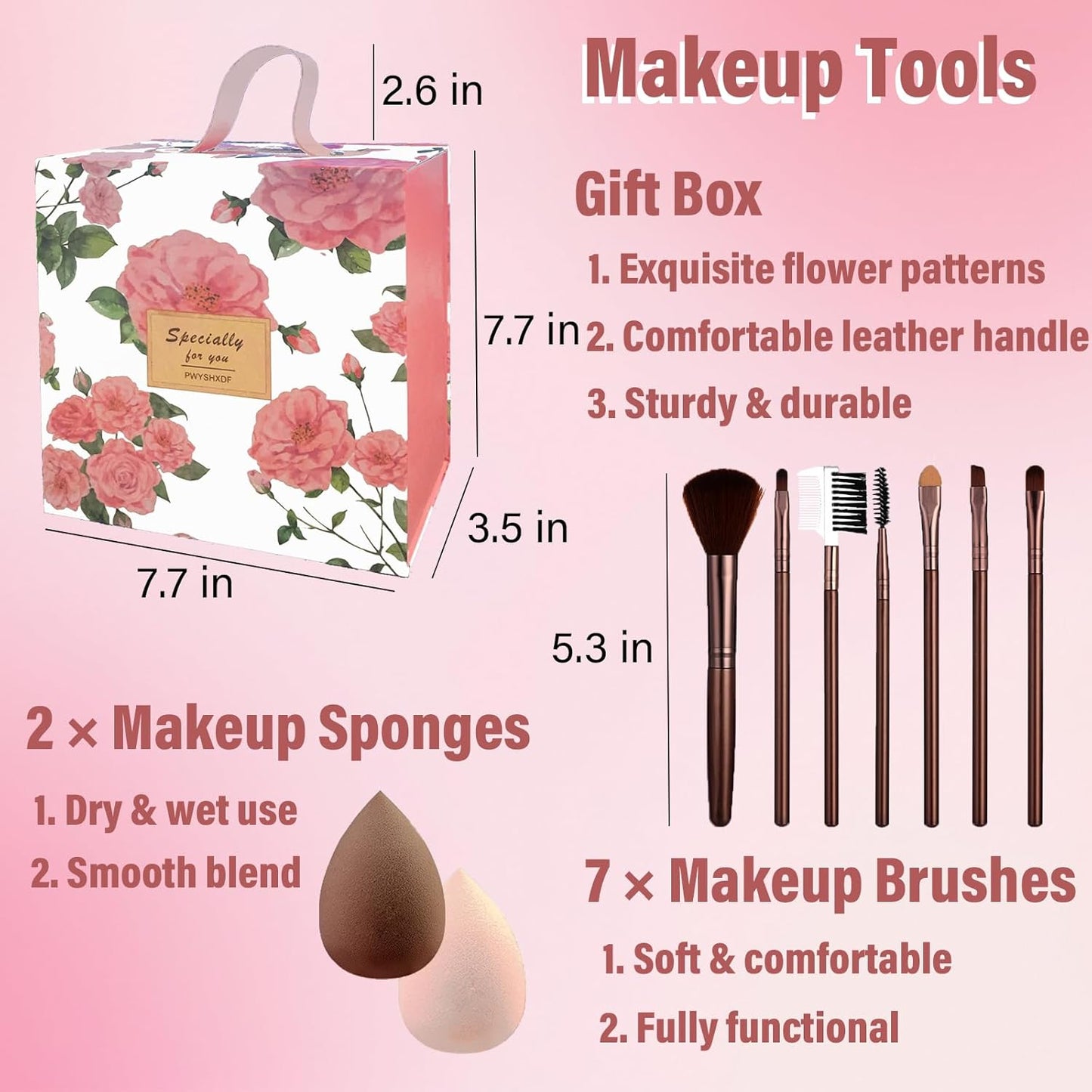 Makeup Set for Women, Makeup Kit for Beginners Teen Girls, Makeup Gift Set for Teens, Makeup Kit for Girls, Makeup for Teens, Makeup Bundle, Eyeshadow Palette, Lip Gloss, Face Makeup, Eye Makeup