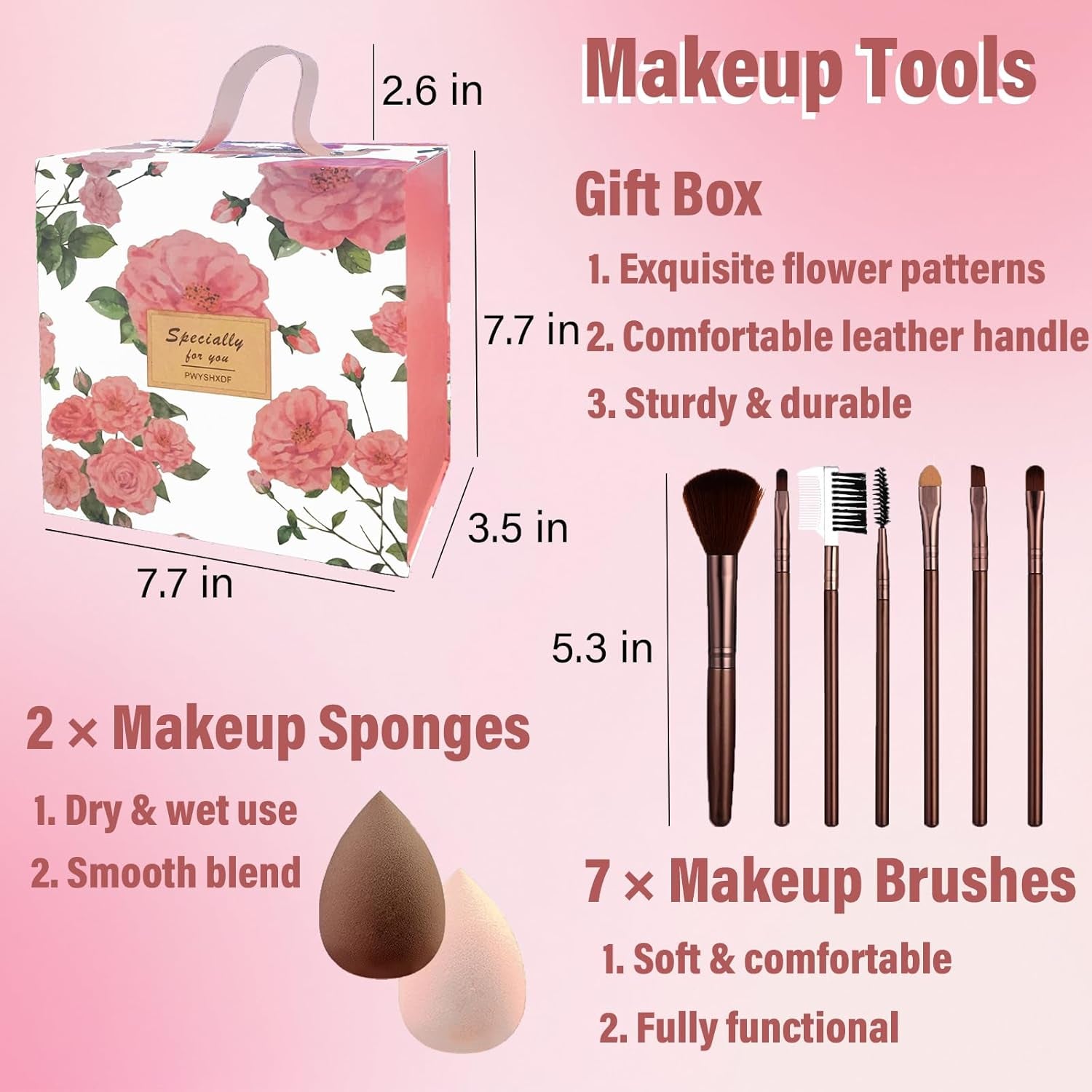 Makeup Set for Women, Makeup Kit for Beginners Teen Girls, Makeup Gift Set for Teens, Makeup Kit for Girls, Makeup for Teens, Makeup Bundle, Eyeshadow Palette, Lip Gloss, Face Makeup, Eye Makeup