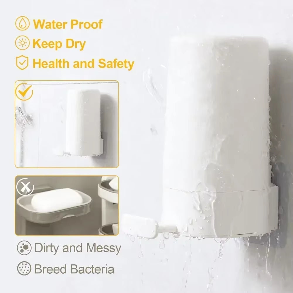 Grinding Soap Box, Leakproof Soapy Bar Crusher Holder for Hand Washing, Refillable Soap Grinder for Kitchen, Bathroom, Toilet